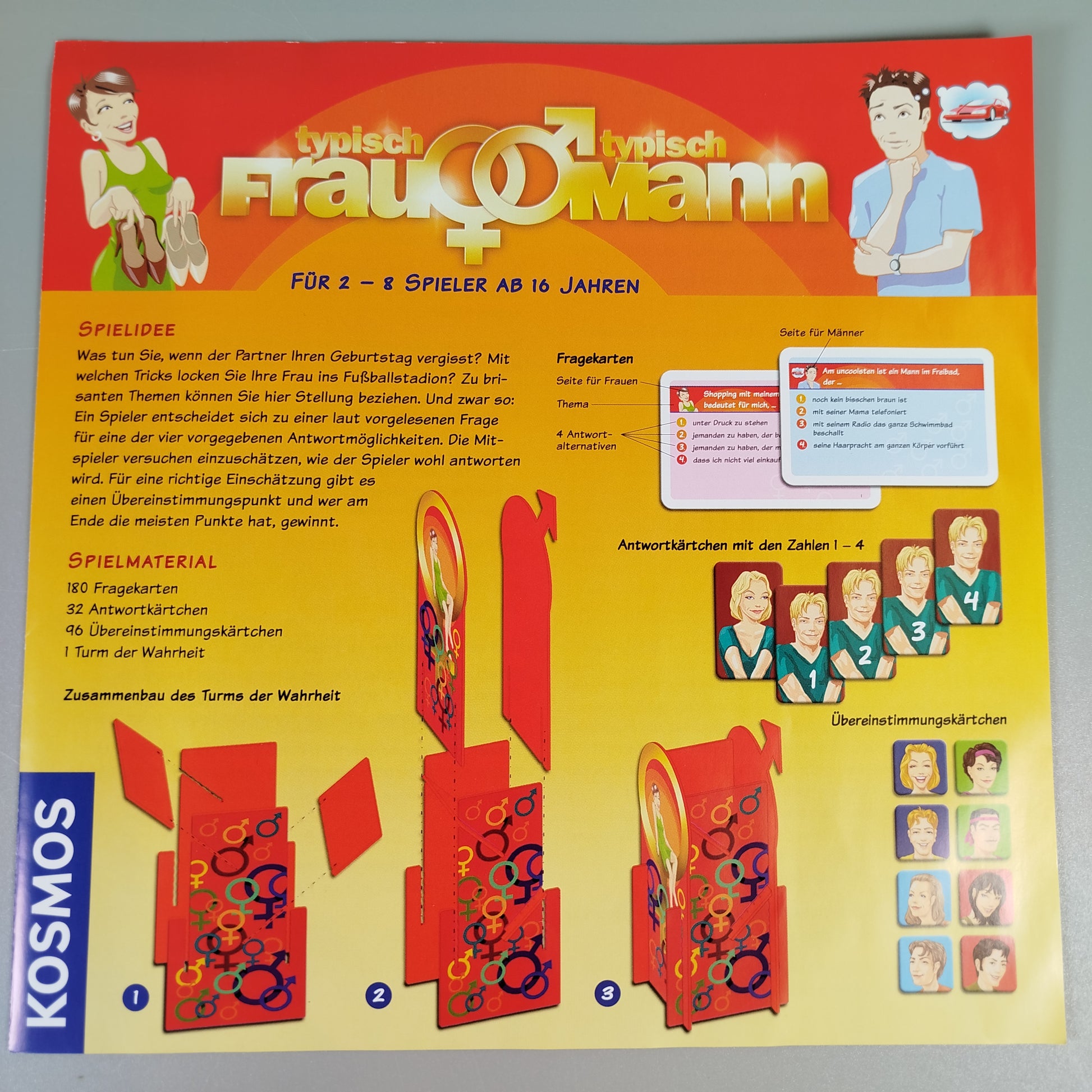 Kosmos Gesellschaftsspiel - Typisch Frau, Typisch Mann
