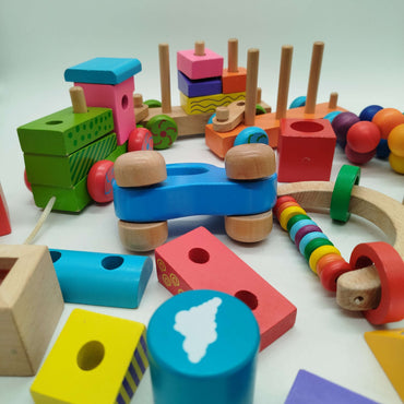 HABA Bundle Zug & Bausteine, gebraucht, ab 1 2 3 Jahre | ✅ geprüft