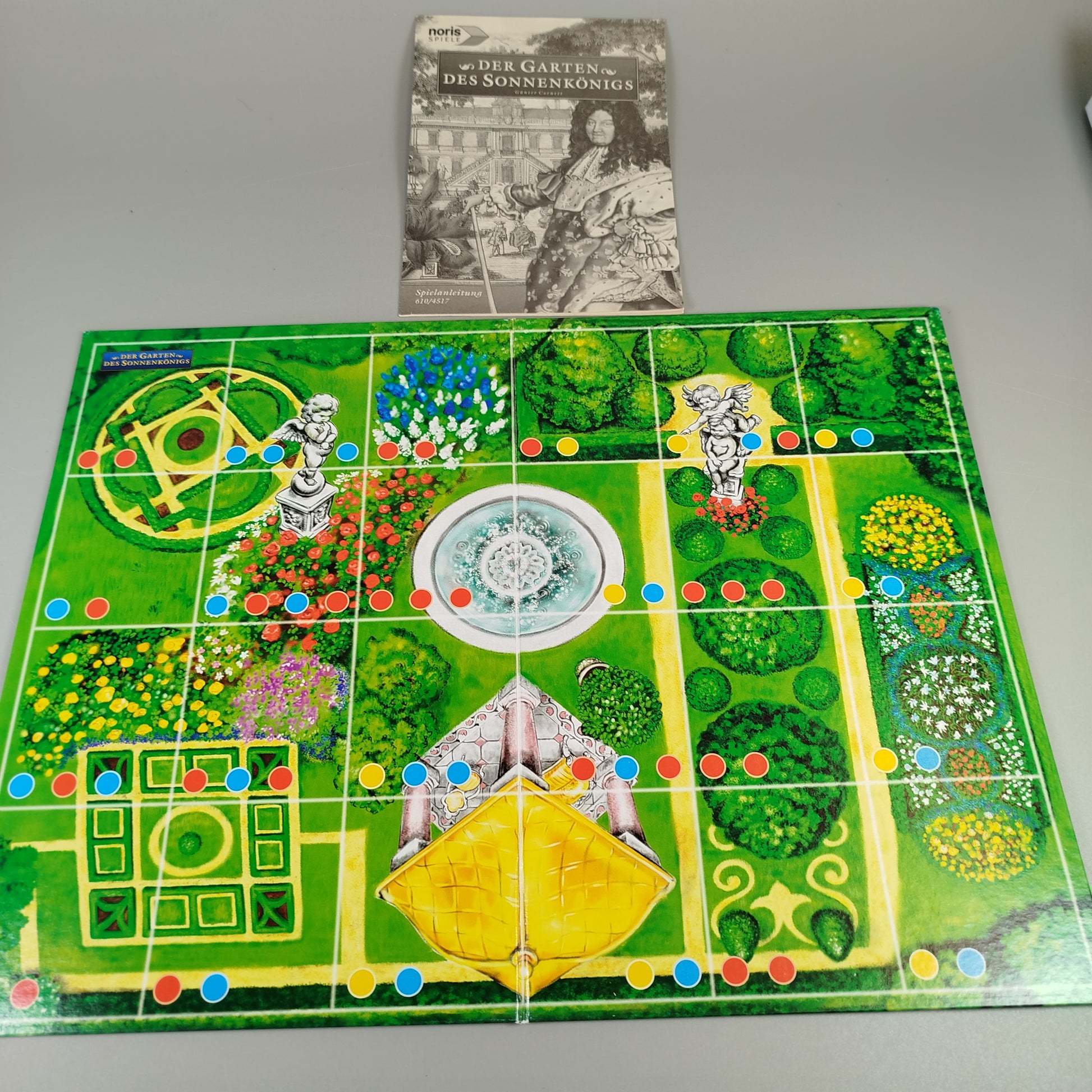 Noris Spiele Brettspiel – Der Garten des Sonnenkönigs, OVP
