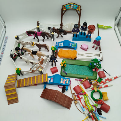Playmobil Bundle Reitturnier Pferde,gebraucht,ab 6 7 8 Jahre | ✅ geprüft