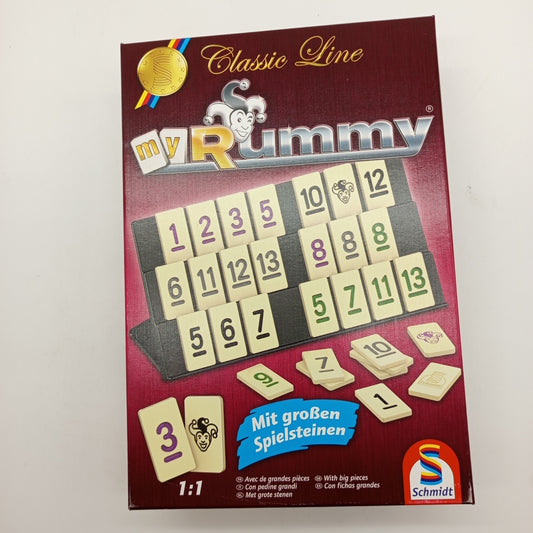 Schmidt Spiele my Rummy Classic Line Brettspiel, neu