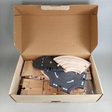 Playtive Junior Autobahn-Set 🚗💥, gebraucht, ab 3 4 5 Jahre | ✅ geprüft