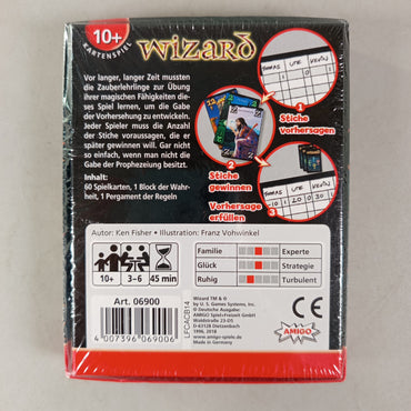 AMIGO Wizard 06900 Kartenspiel, neu, ab 10 11 12 Jahre | ✅ geprüft