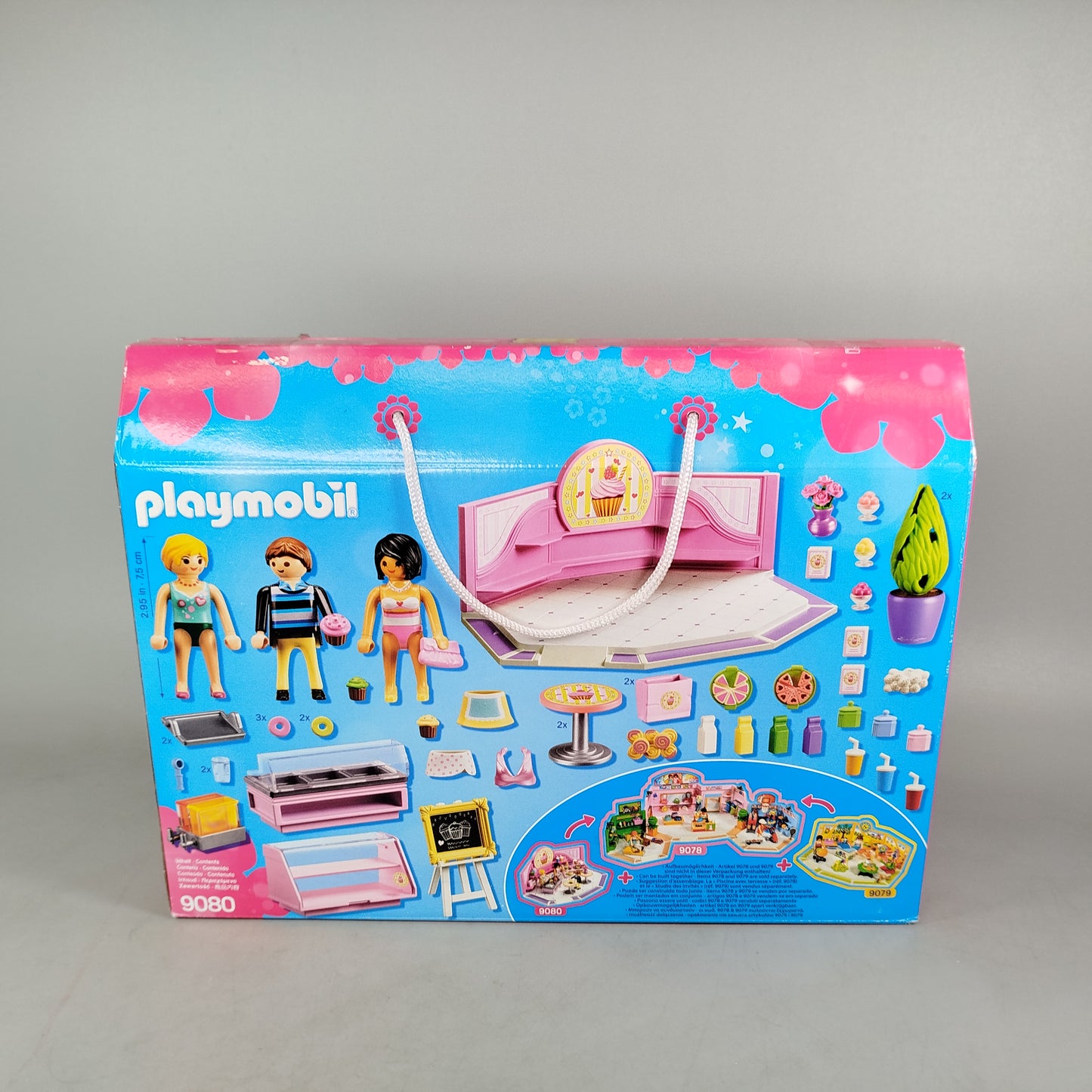 Playmobil Café Cupcake 9080 🙂🏠 Spielset, neu, ab 6 7 8 Jahre | ✅ geprüft