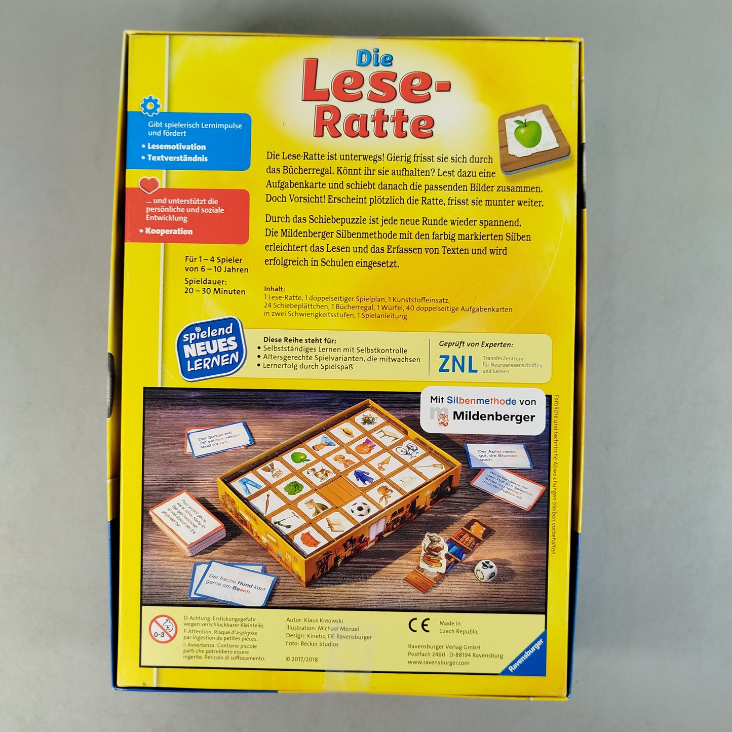 Ravensburger Lese-Ratte 24956 Lernspiel, gebraucht, ab 6 7 8 Jahre | ✅ geprüft