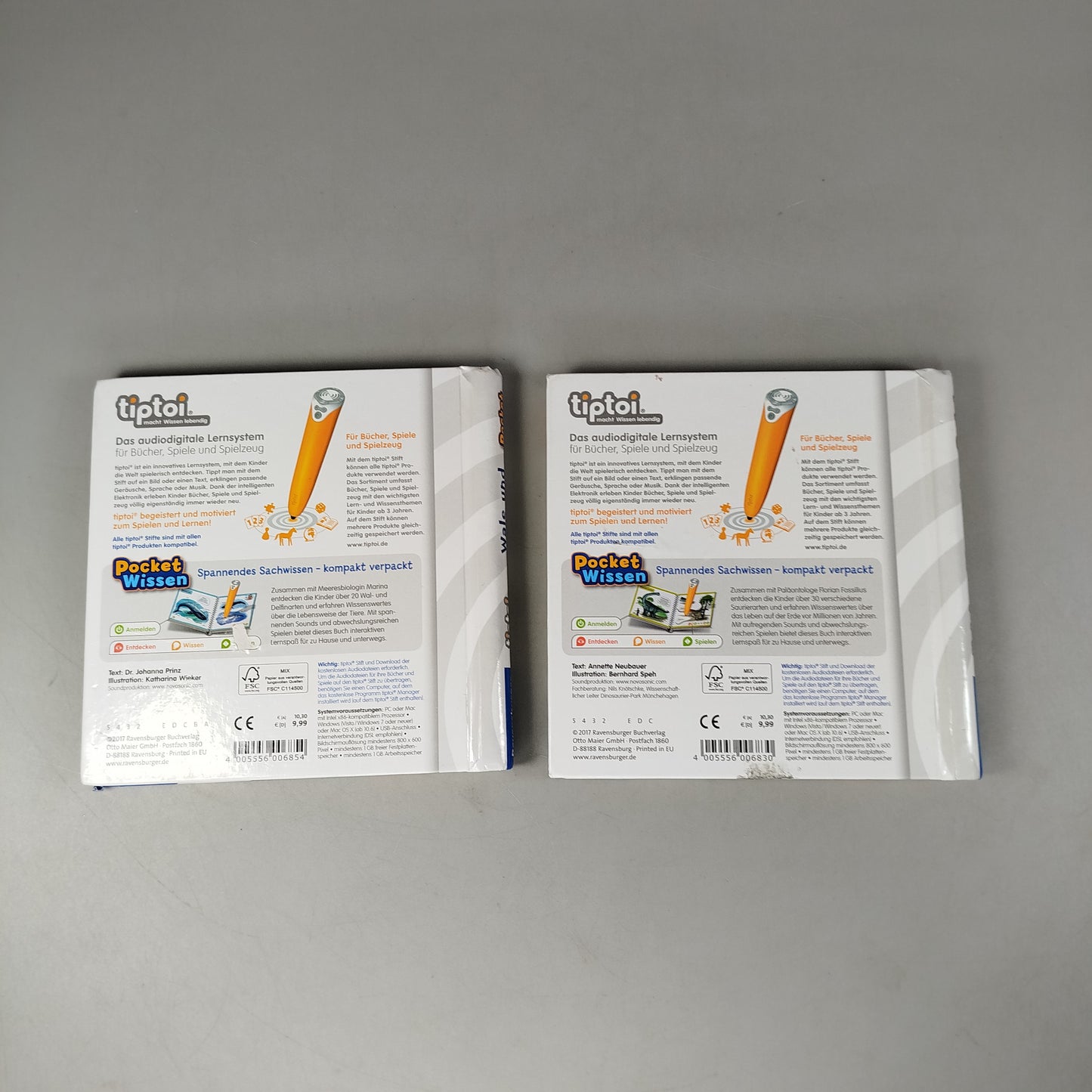 Ravensburger Bundle tiptoi Pocket Wissen Set von 2 Bücher