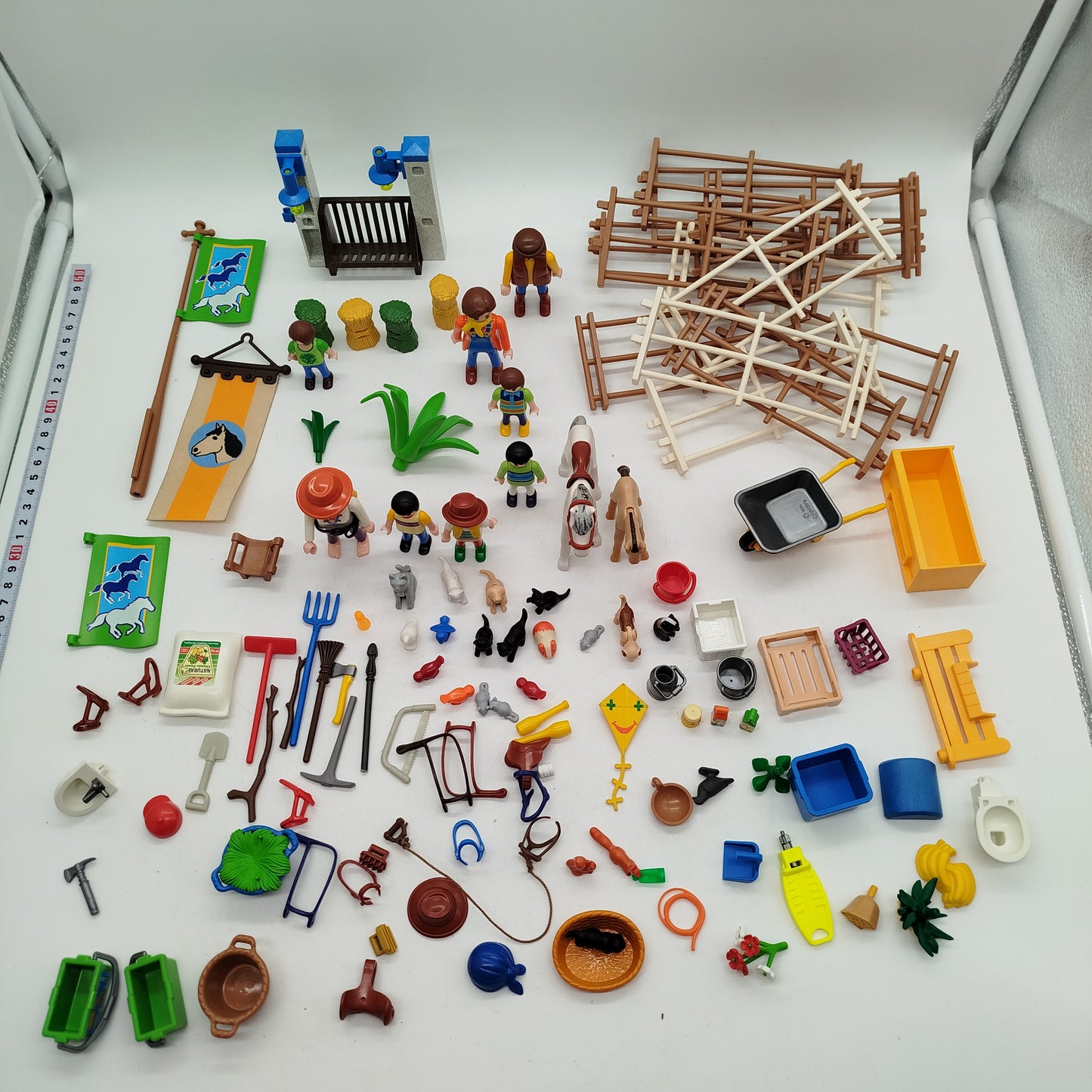 Playmobil Bundle Reiterhof Figuren & Tiere umfangreiches Set