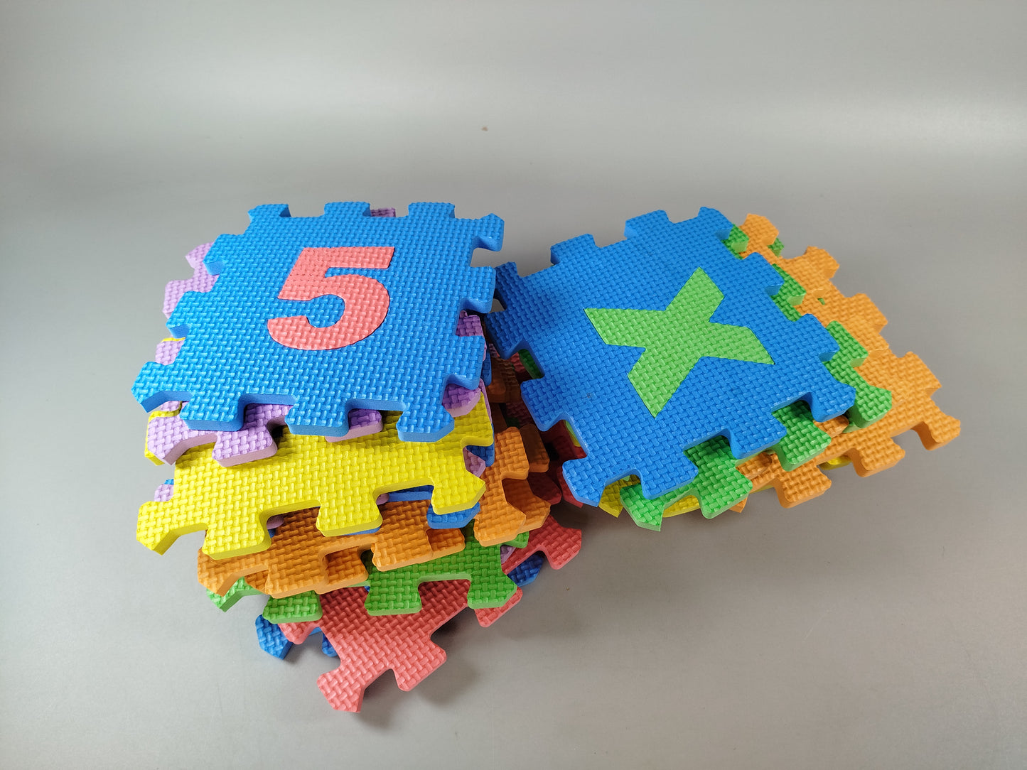 Schaumstoff Puzzlematten Set – Zahlen, Buchstaben & Tiere Lernspiel für Kinder