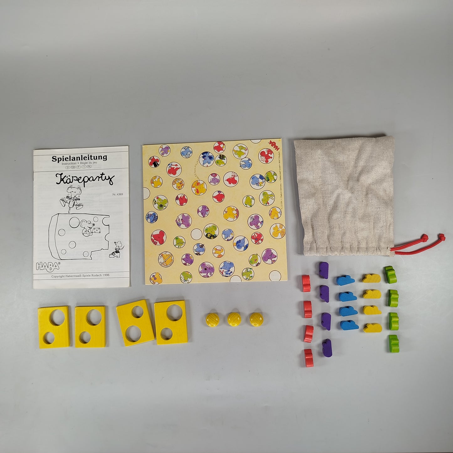 HABA & Hasbro Käseparty & Twister – Familienspiel-Set