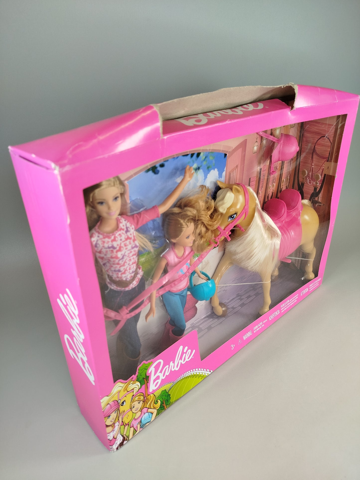 Barbie Pferd- und Puppenset Reiterhof, OVP