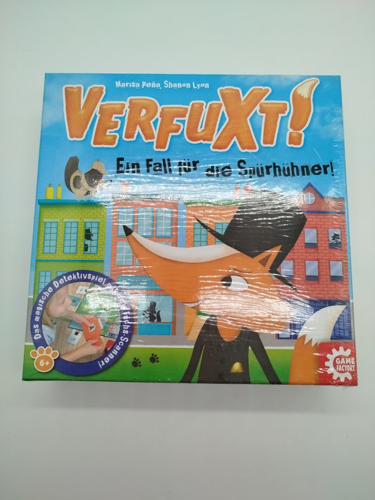 Game Factory Brettspiel - Verfuxt - Detektivspiel