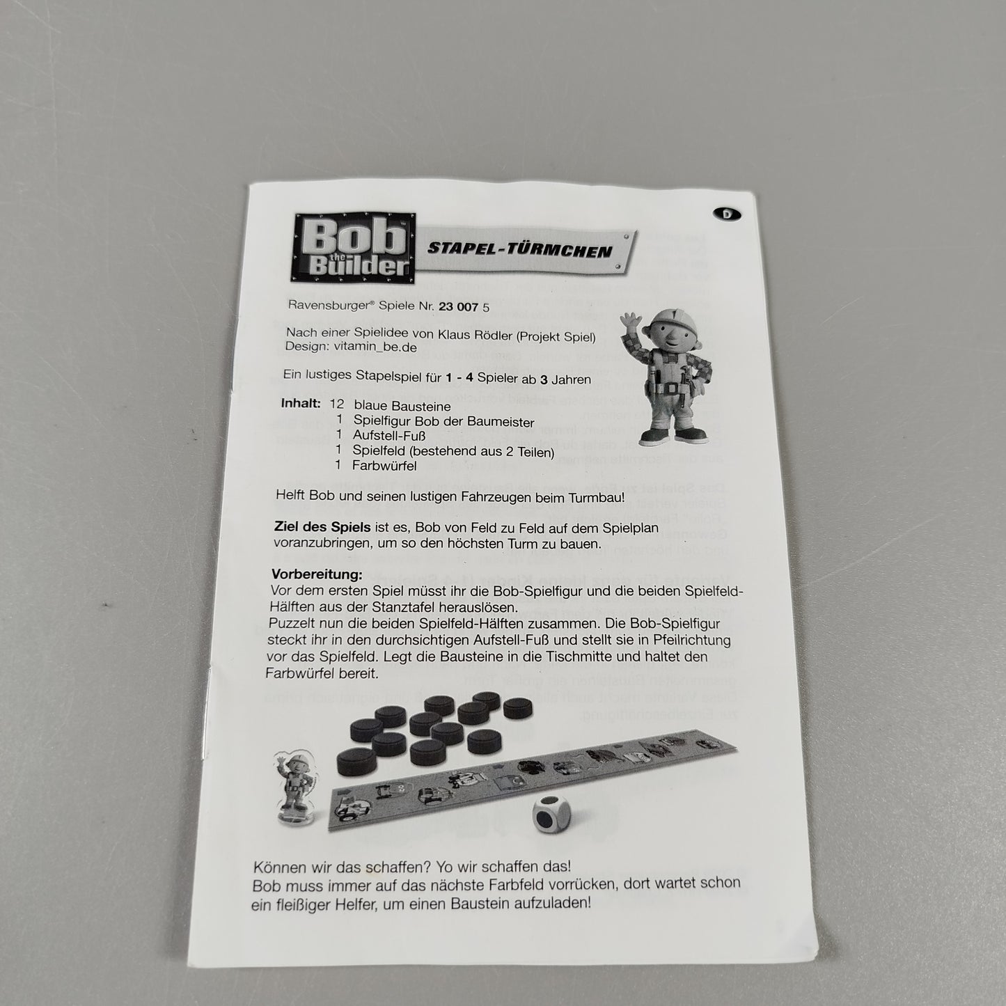 Ravensburger Brettspiel Set - Billy Biber & Timmy das Schäfchen, gebraucht
