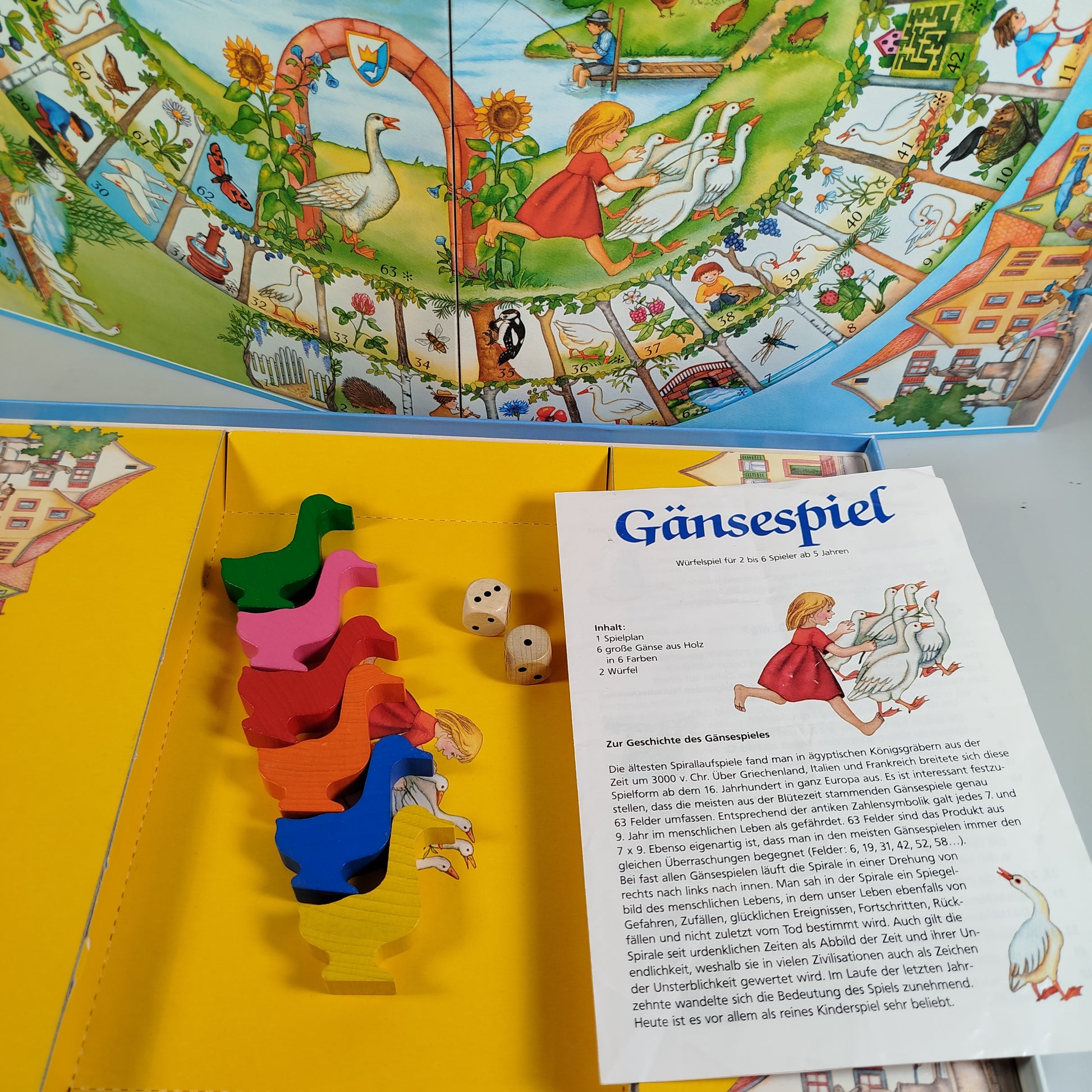 Verschiedene Spiele-Set: Gänsespiel & Stillsee