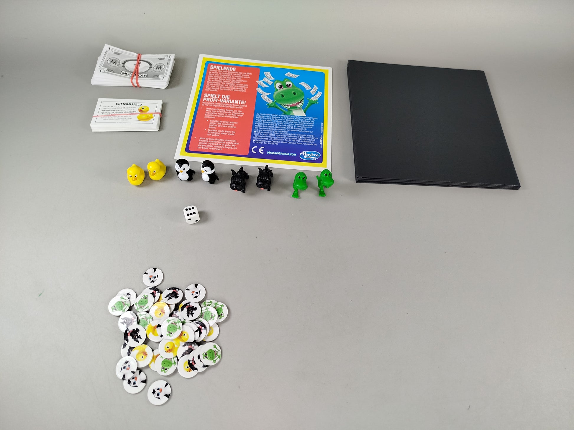 Hasbro Gaming Monopoly Junior Brettspiel, OVP