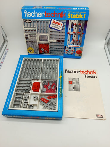 Fischertechnik Baukasten Sets – Statik & Mot Serien, vintage