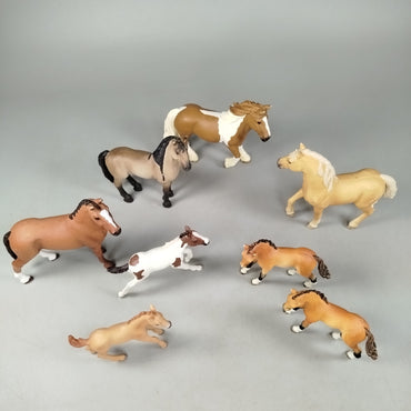 Bundle Schleich 8x 🐴🌟 Pferde Figuren, gebraucht, ab 3 4 5 Jahre | ✅ geprüft
