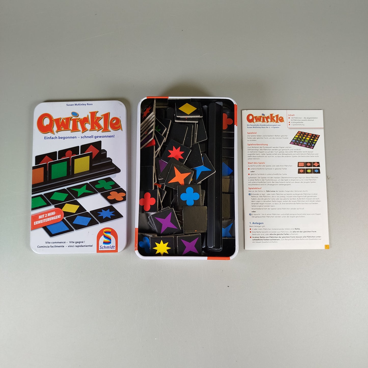 Brettspiel-Set – BLOXX!, Qwirkle Mini, Magisches Labyrinth
