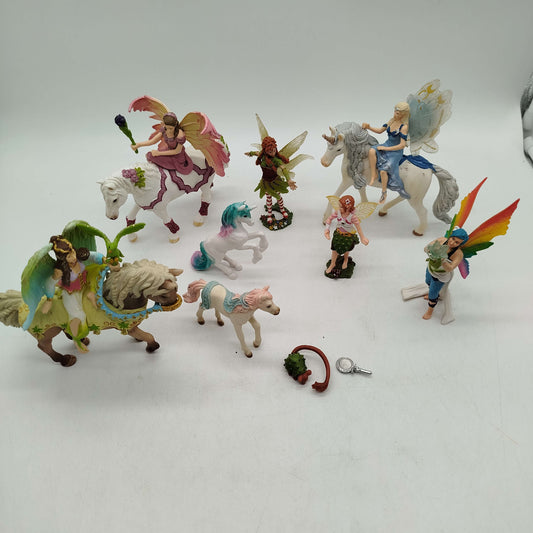 Schleich Bundle Bayala Set von 14 Einhörner & Pferde
