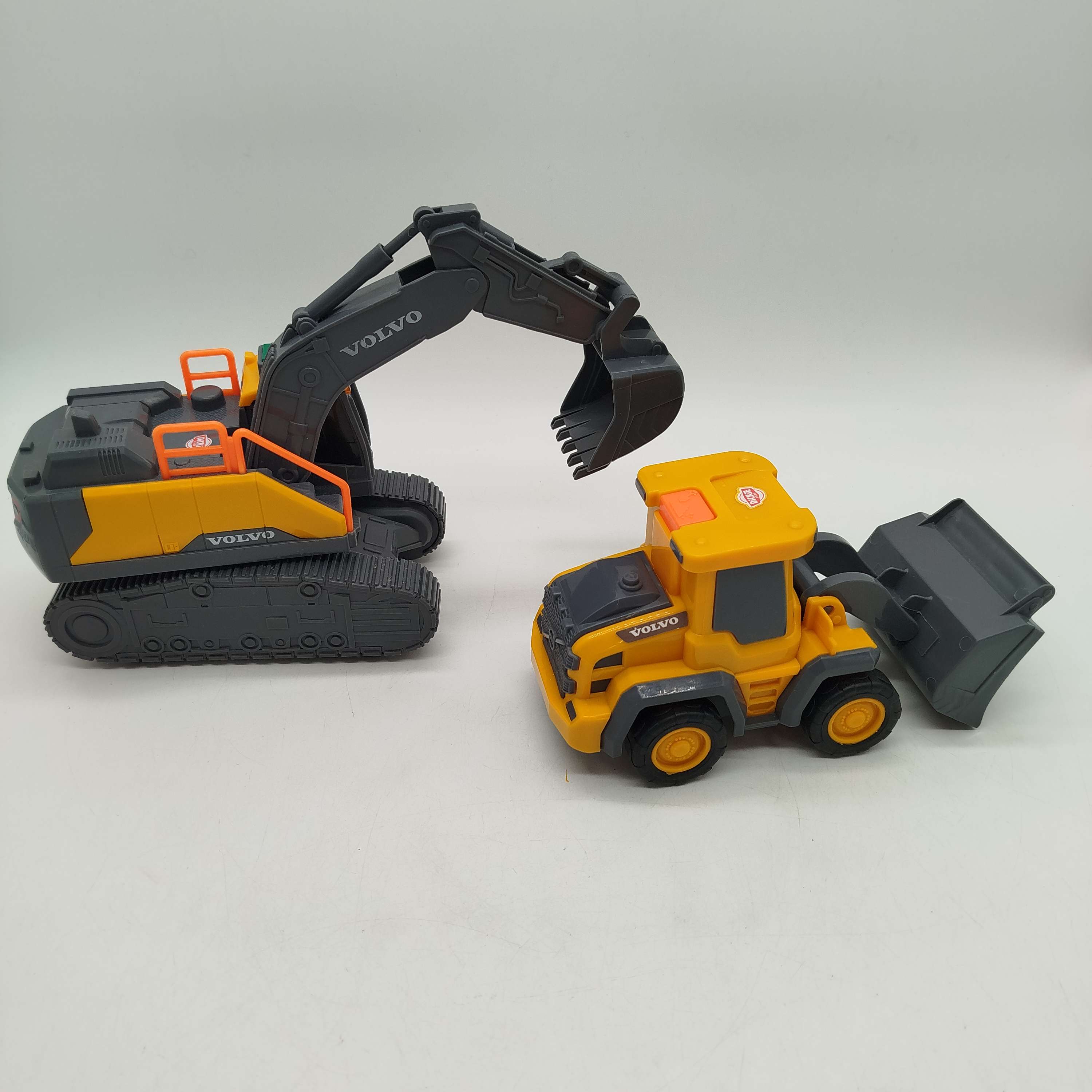 Dickie Toys Bundle Volvo Set von 2 Bagger & Lader ab 3 4 5 Jahre | ✅ geprüft
