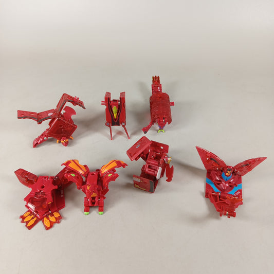 Takara Bundle Transformierende Tierfiguren Set von 6 Roboter