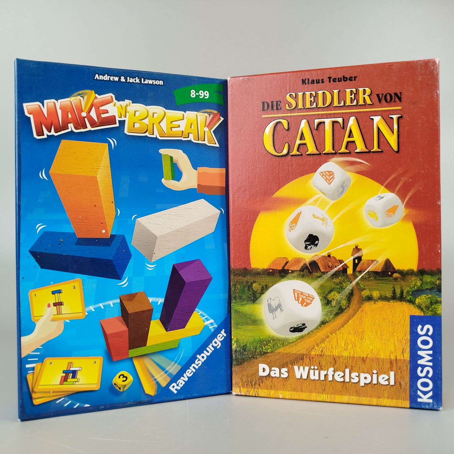 Würfelspiele - Die Siedler von Catan & Make 'n' Break