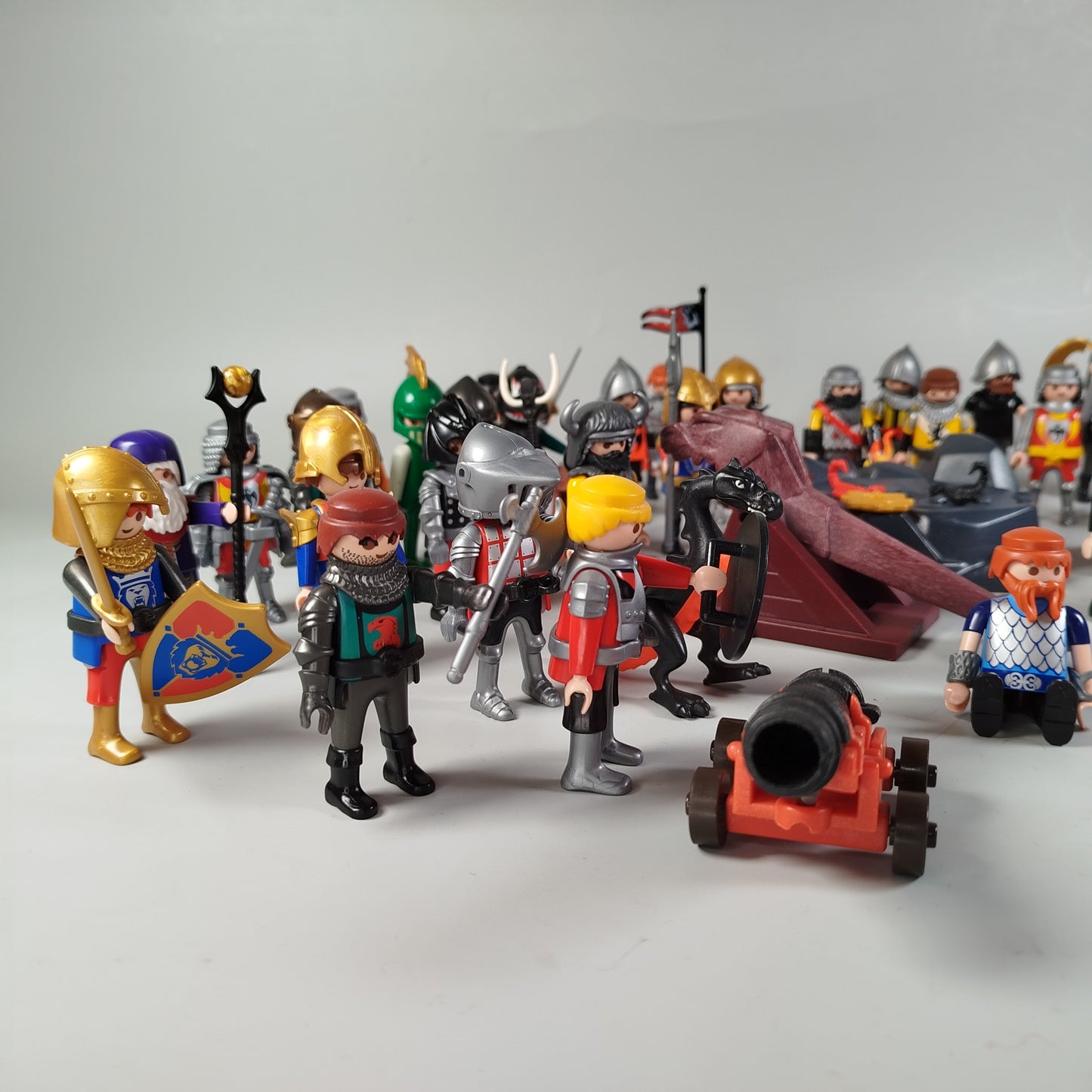 Playmobil Ritter-Spielset mit Figuren und Zubehör - Komplett Ritter-Spielset mit