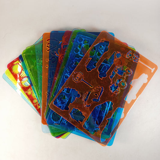 Bundle Schablonen Buchstaben & Zahlen Bastelset