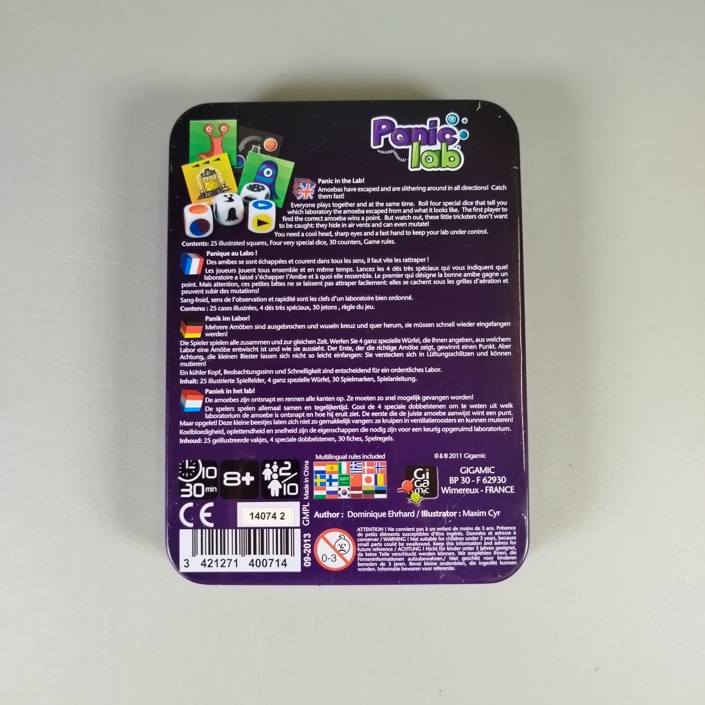 Brettspiel-Set – Flow, Monopoly Deal Shuffle Deutschland, Panic Lab