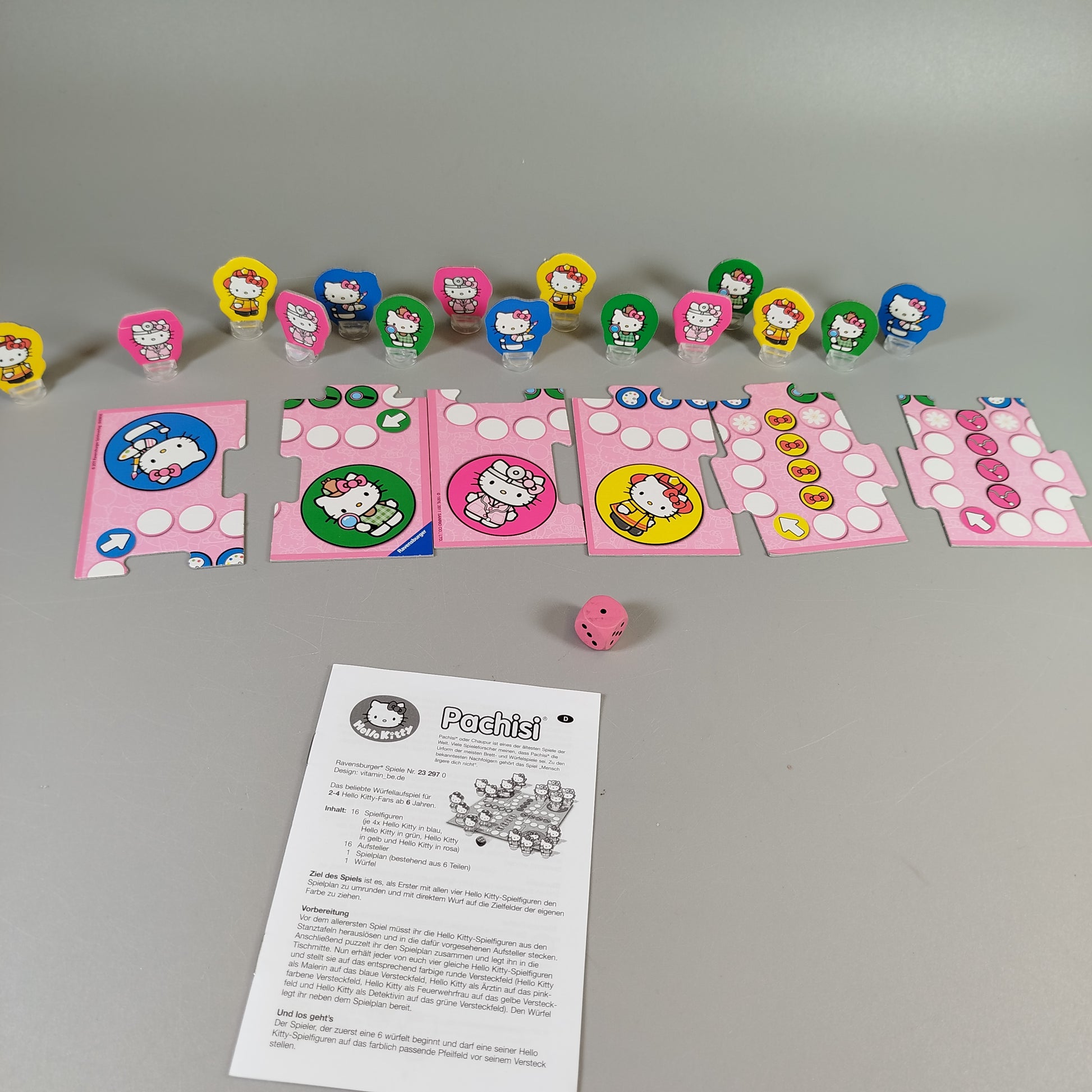 Ravensburger Brettspiel-Set - Hello Kitty, Natur Memory, Wissensspiel