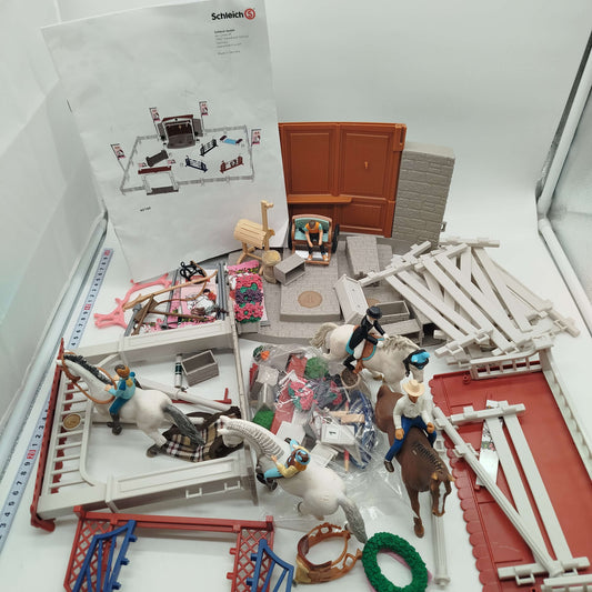 Schleich Reitturnier 42160 Spielset mit Pferden & Zubehör