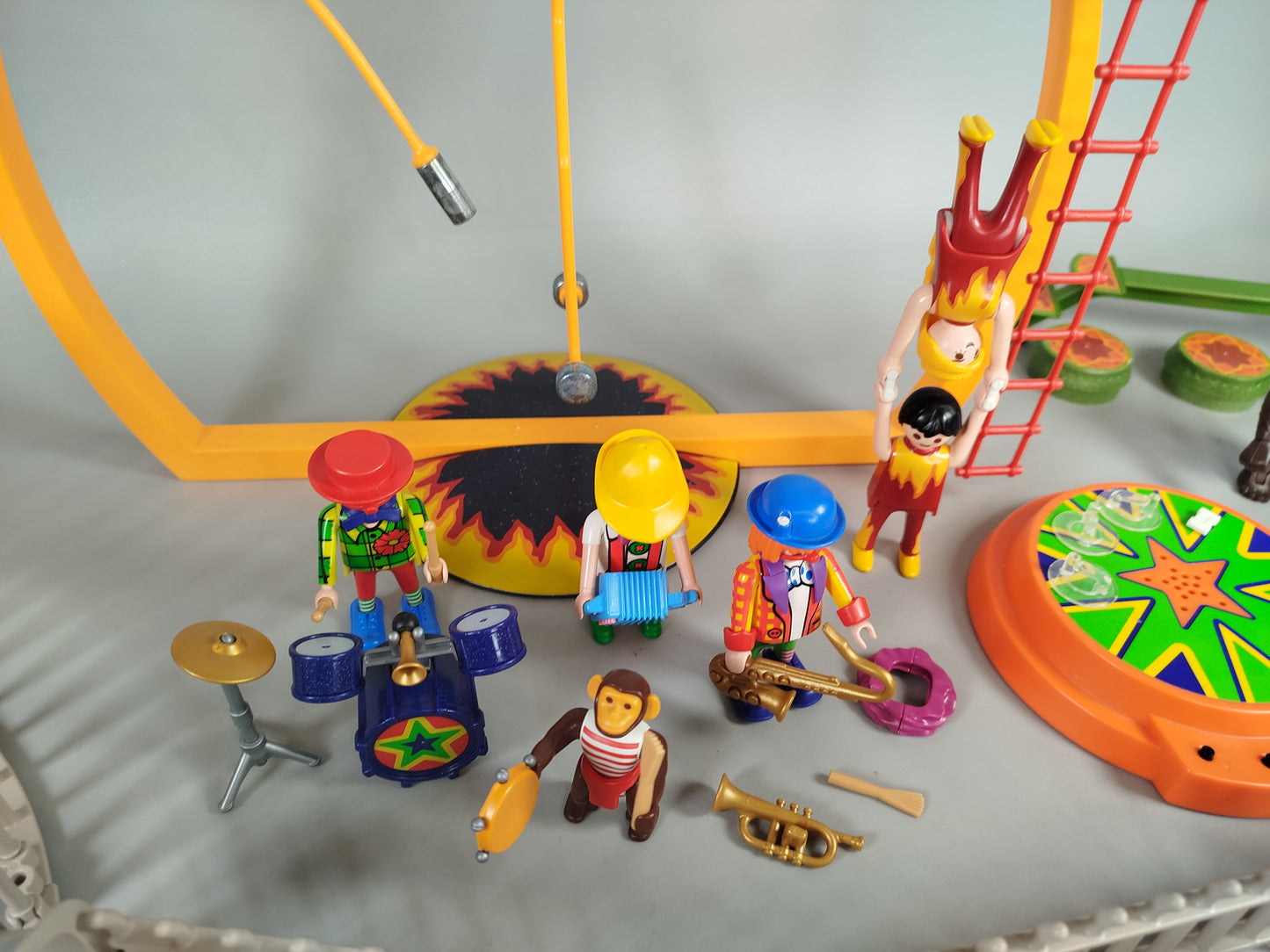 Playmobil vintage Zirkus-Set 4233, 4236 – Figuren & Tiere, wie neu