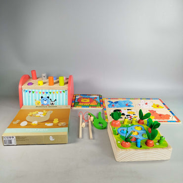 Little Dutch Bundle Montessori Set von 3 Balance & Puzzle
