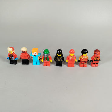 LEGO Minifiguren Set von 8 - Wie neu