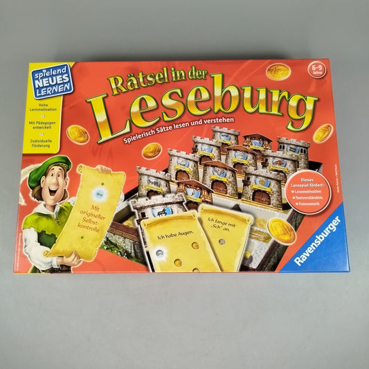 Ravensburger Rätsel in der Leseburg Brettspiel, wie neu, ab 6 Jahre