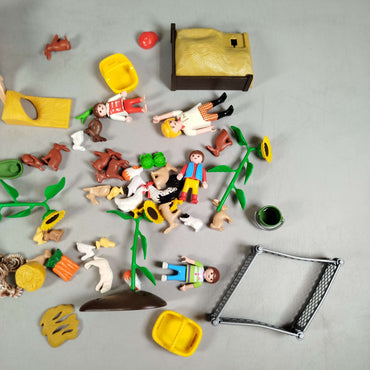 Playmobil Bundle Bauernhof Hasengehege Tierfiguren