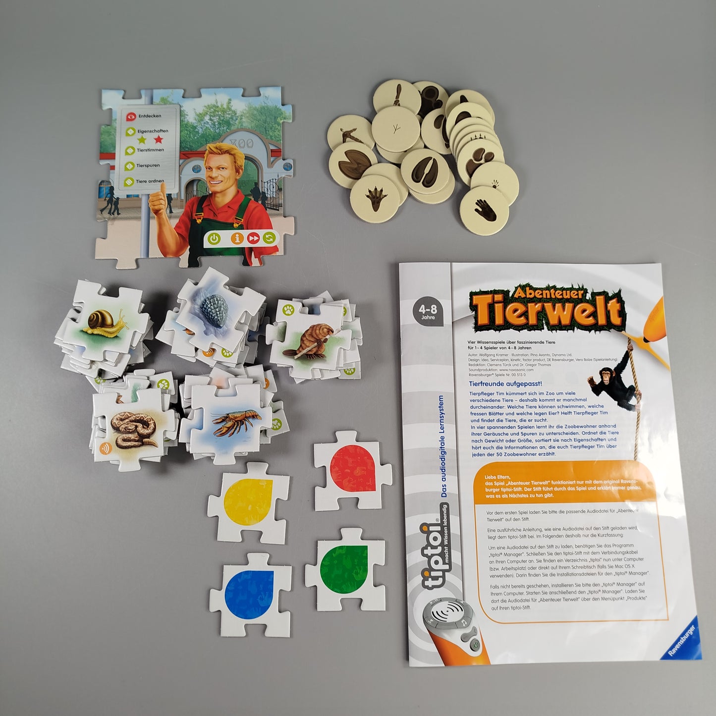 Brettspiel - Abenteuer Tierwelt