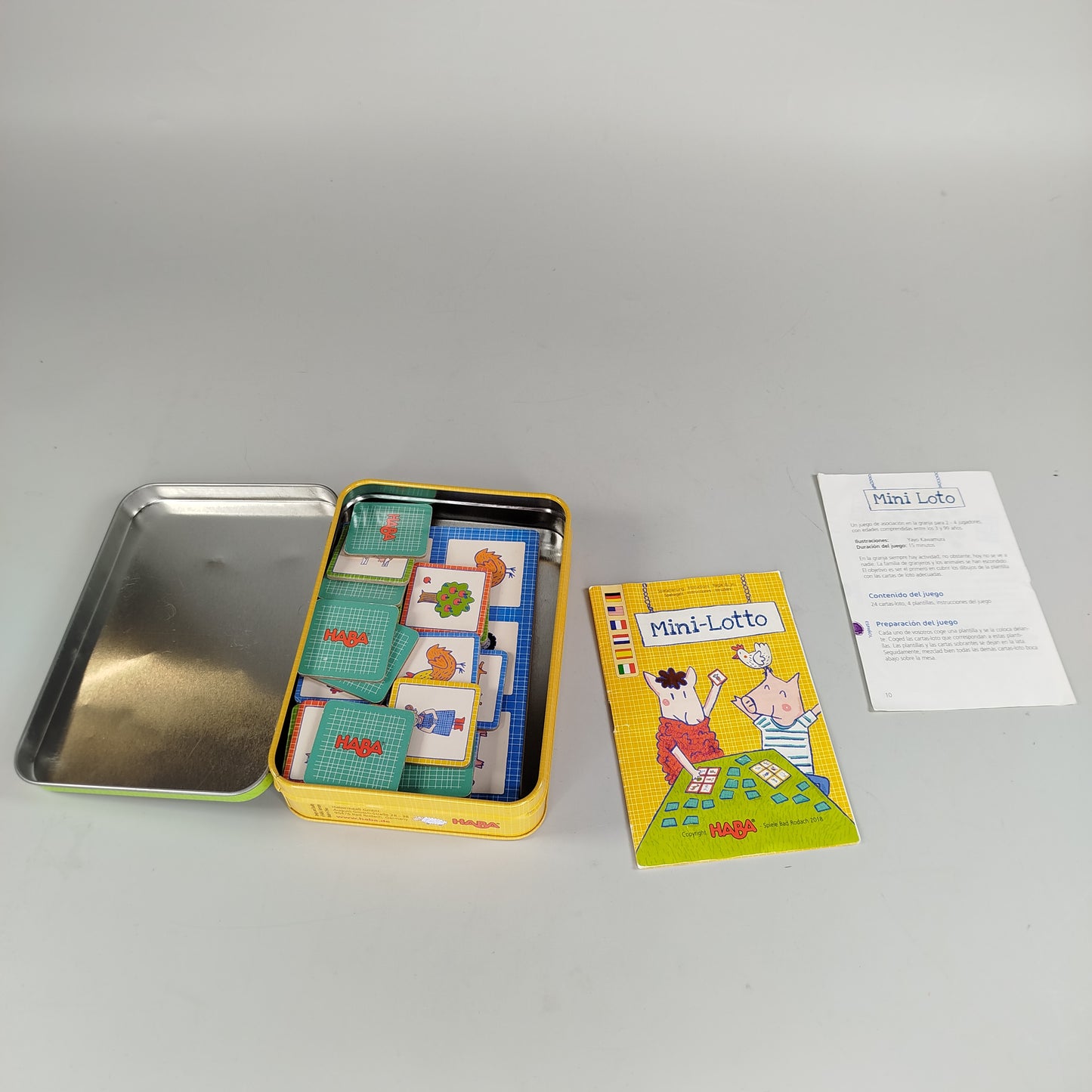 Haba Set aus Brett und Kartenspielen für Kinder