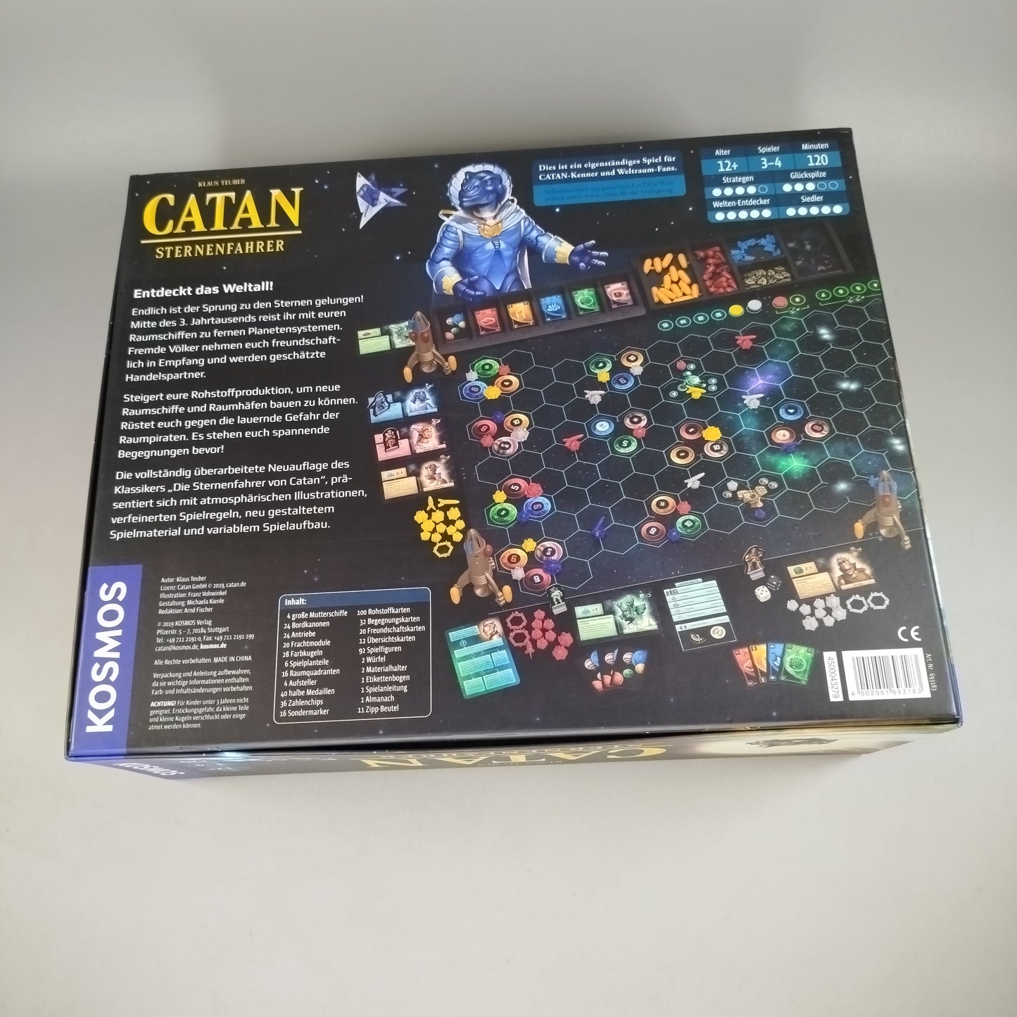 Kosmos Catan Sternenfahrer Brettspiel, wie neu, ab 10 11 12 Jahre | ✅ geprüft