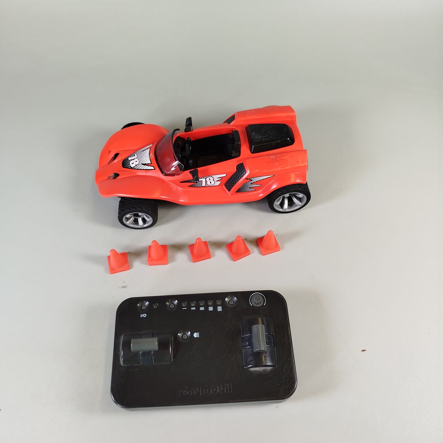 Playmobil RC Auto Set - Fernbedienung, inkl. Verkehrskegel