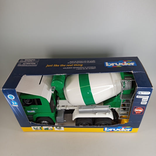 Bruder MAN TGA Betonmischer 1:16 Baustellenfahrzeug, OVP