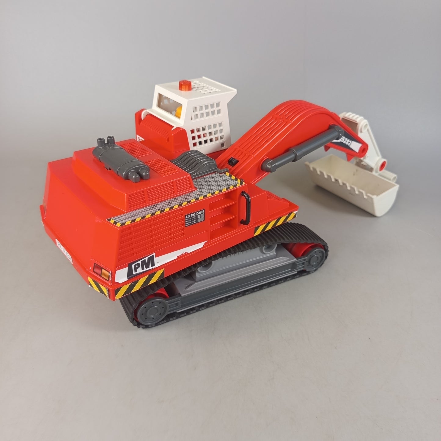 Playmobil Kettenbagger 5282 🚧🟠, gebraucht, ab 3 4 5 Jahre | ✅ geprüft