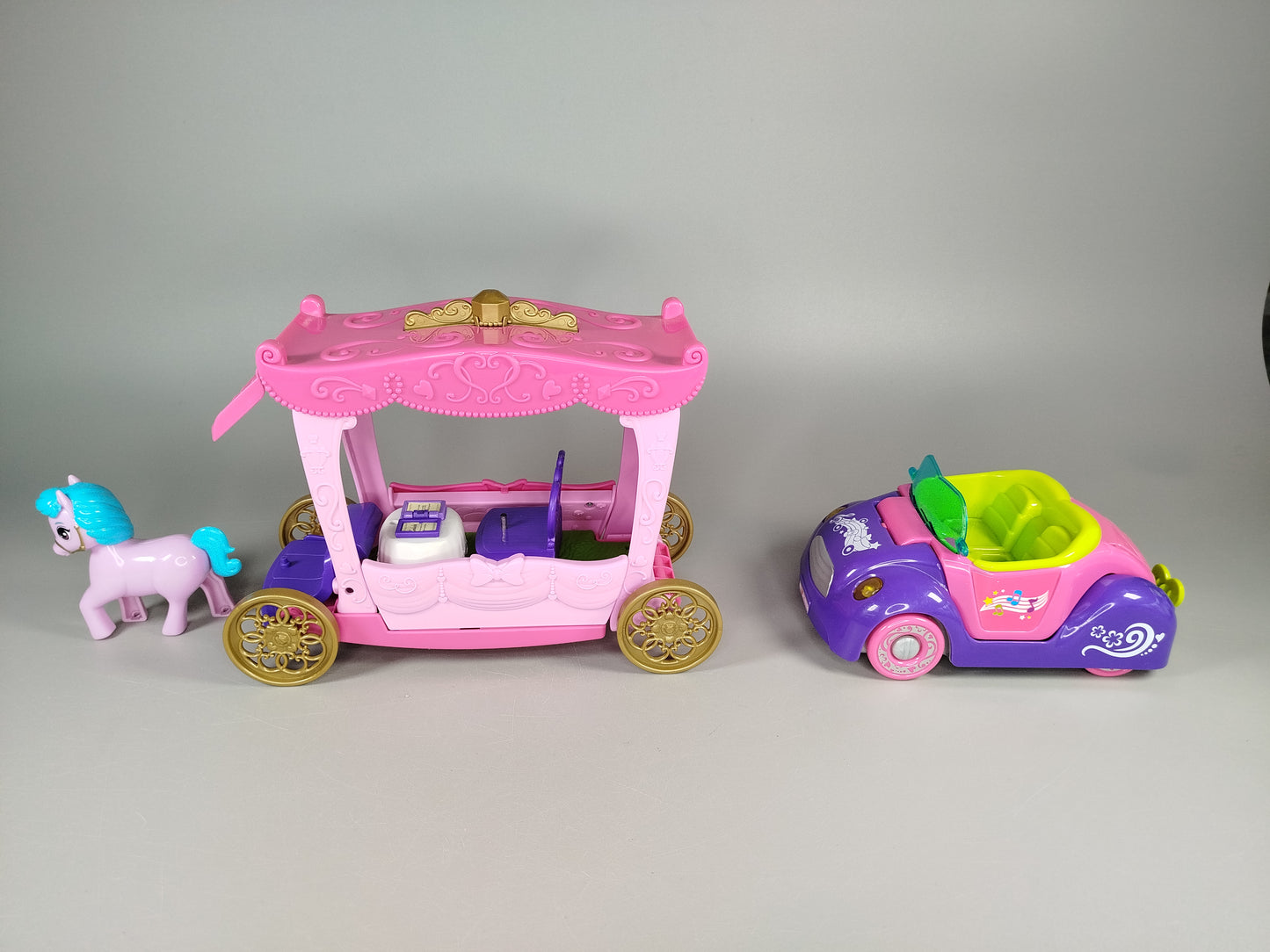 Spielebundle - Vtech Flipsies Jazz Cabrio und Grace's Garden & Carriage