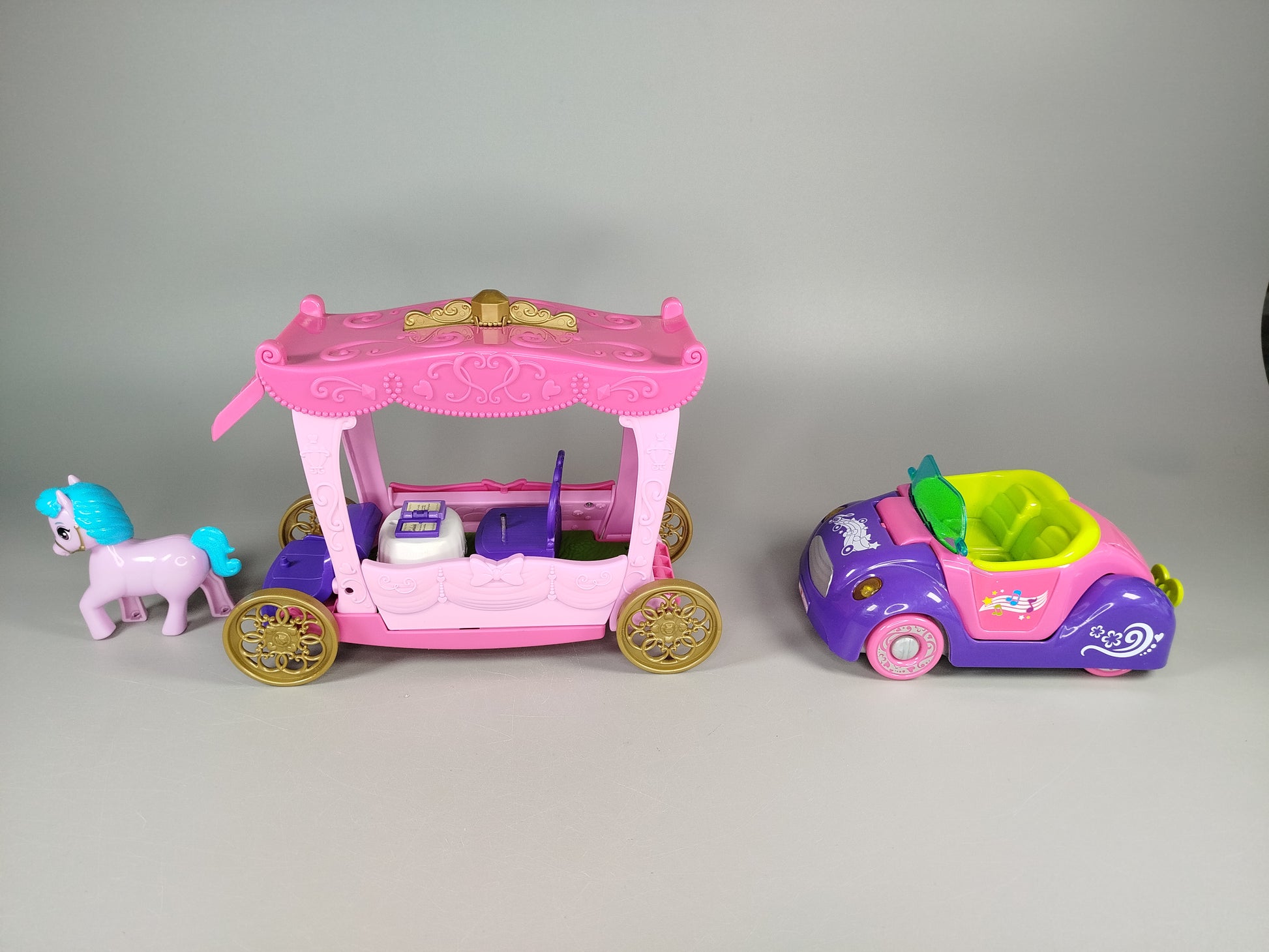 Spielebundle - Vtech Flipsies Jazz Cabrio und Grace's Garden & Carriage