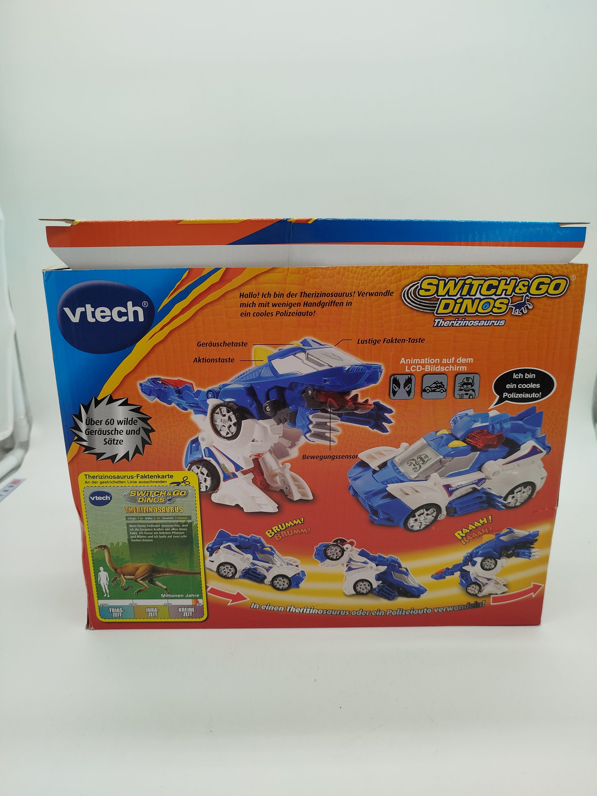 VTech Switch & Go Dinos - Therizinosaurus Fahrzeug, wie neu