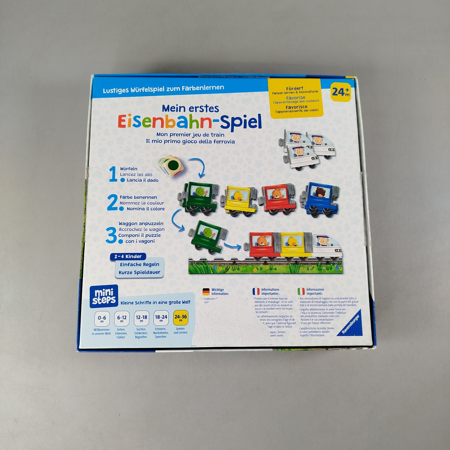 Ravensburger Mein erstes Eisenbahn-Spiel 4187