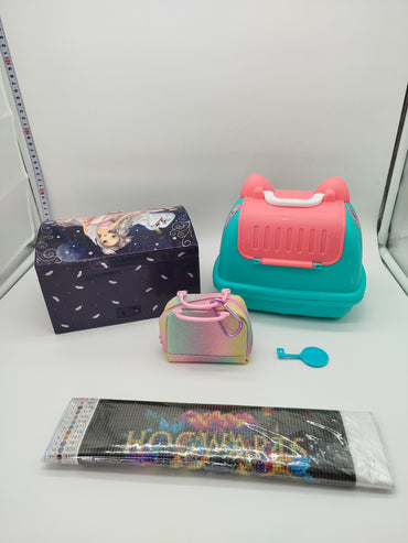 Kinder Spieleset – Schminkkästchen & Plüschtiere, OVP