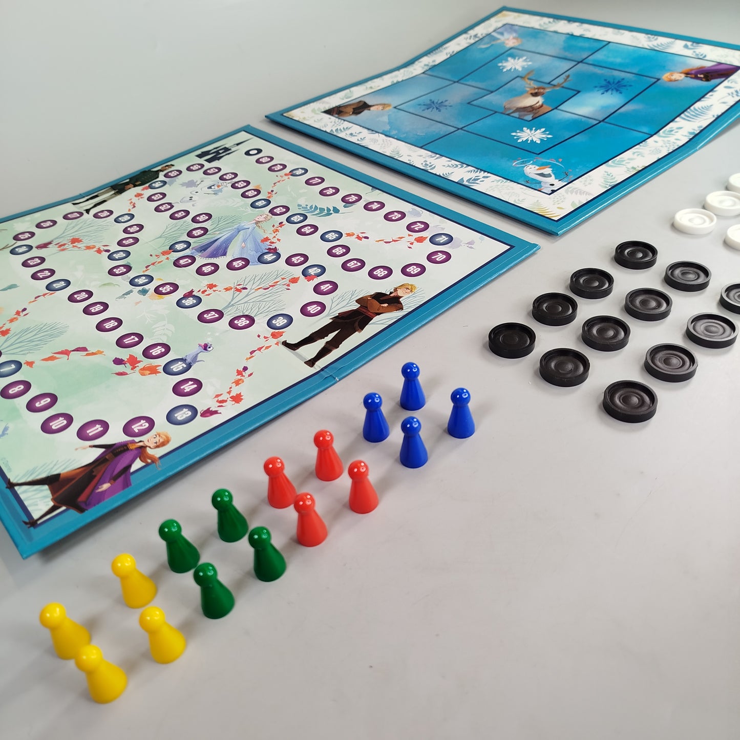 Verschiedene Marken Spielebundle Einhorn Glitzerglück & Frozen Spielesammlung