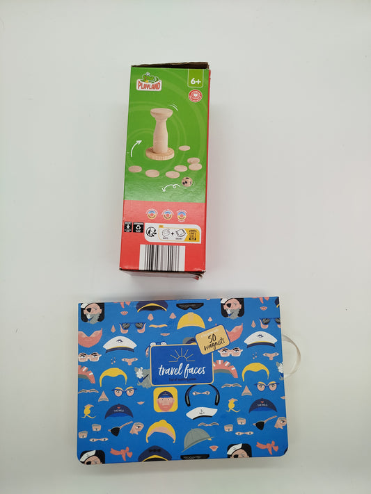 Kreativ Set – Gesichtsgestaltung & Stapelflasche, OVP