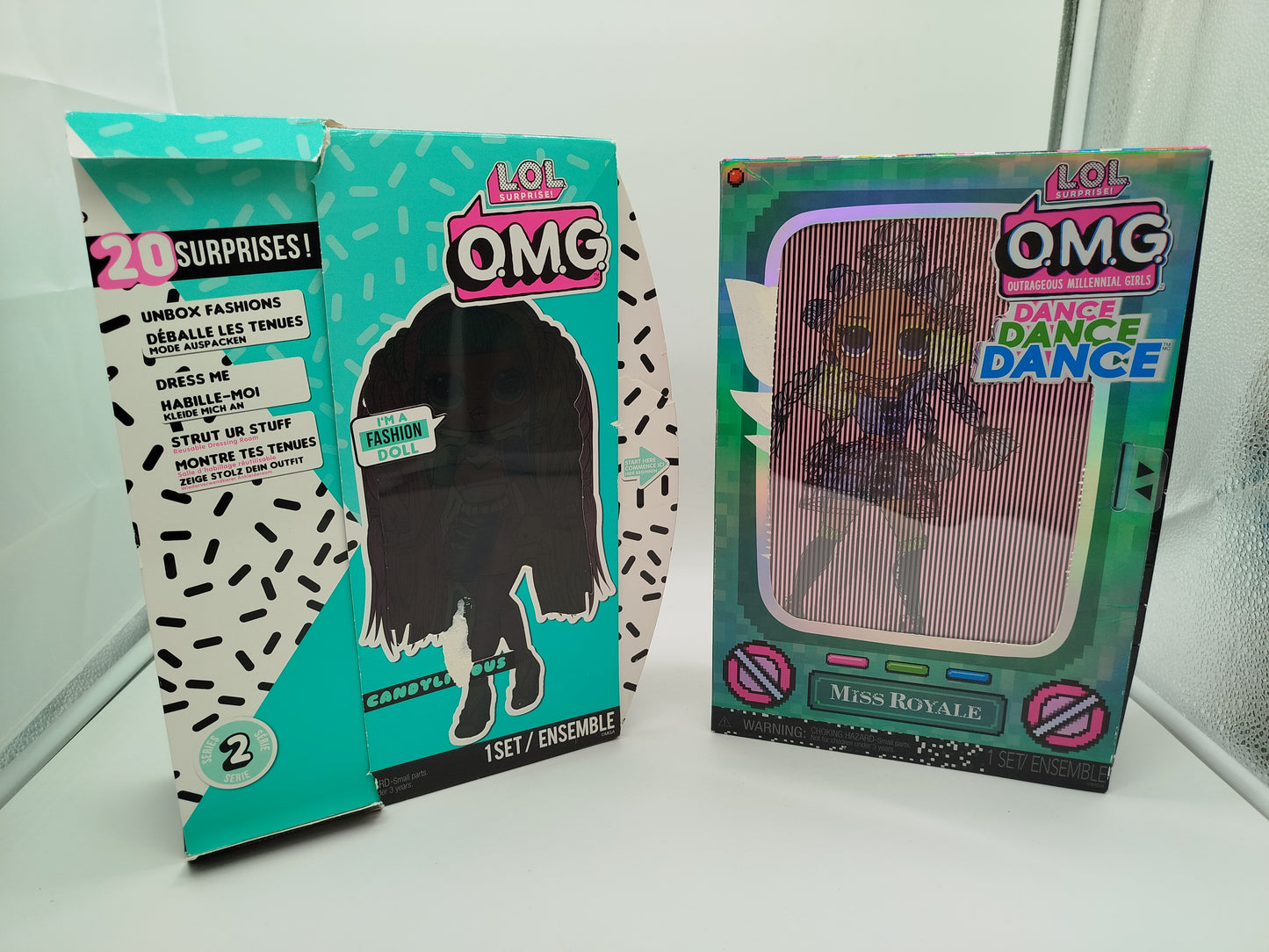 2 L.O.L. Modepuppen mit Accessoires