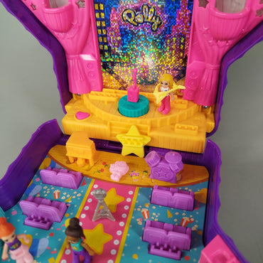 Mattel Polly Pocket Shani Bühne Spielset, gebraucht, ab 3 Jahre